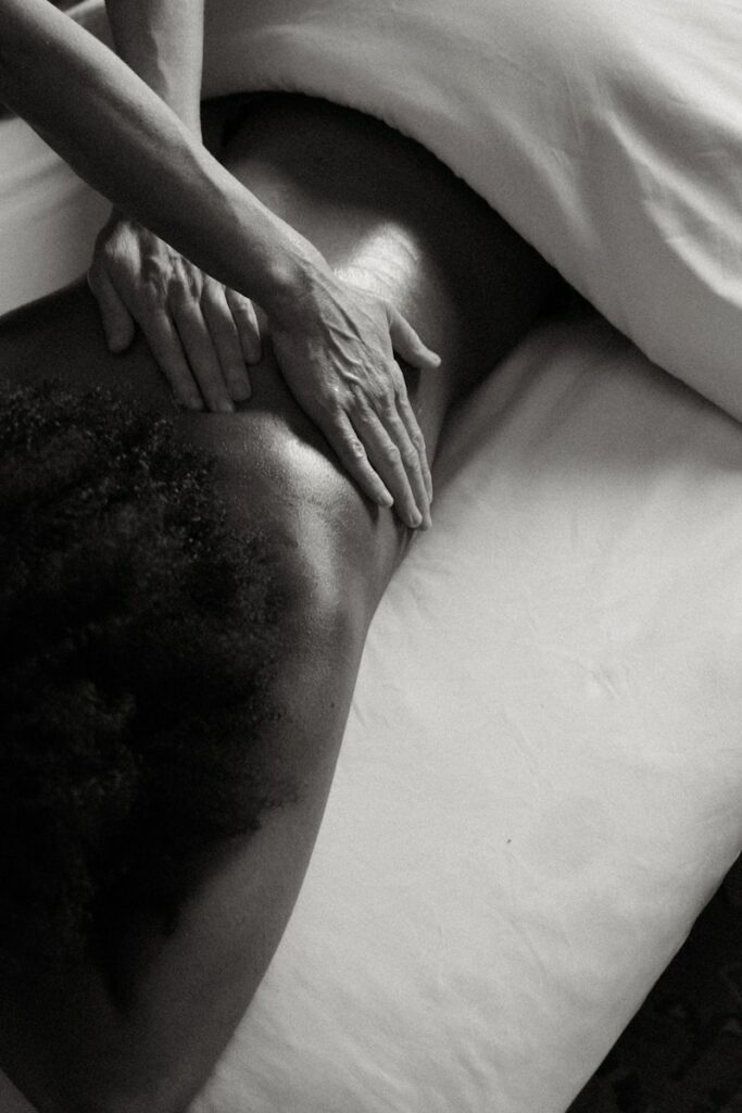 Le massage pour la femme